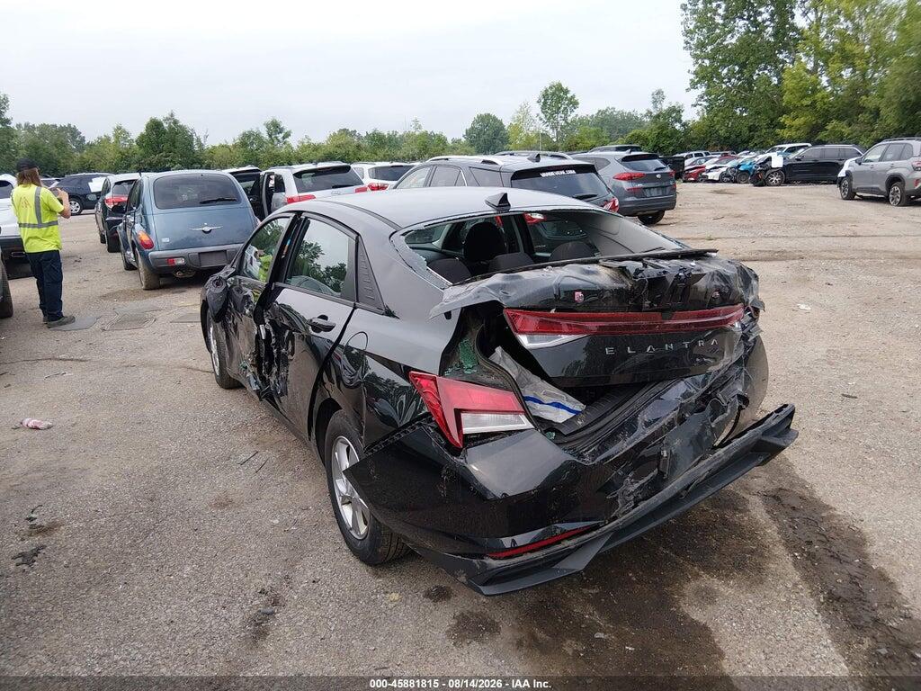 5NPLL4AG5MH036587 2021 HYUNDAI ELANTRA photo no. 3