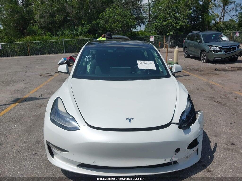 5YJ3E1EA9MF090942 2021 TESLA MODEL 3 photo no. 10