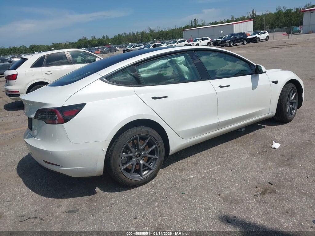 5YJ3E1EA9MF090942 2021 TESLA MODEL 3 photo no. 4