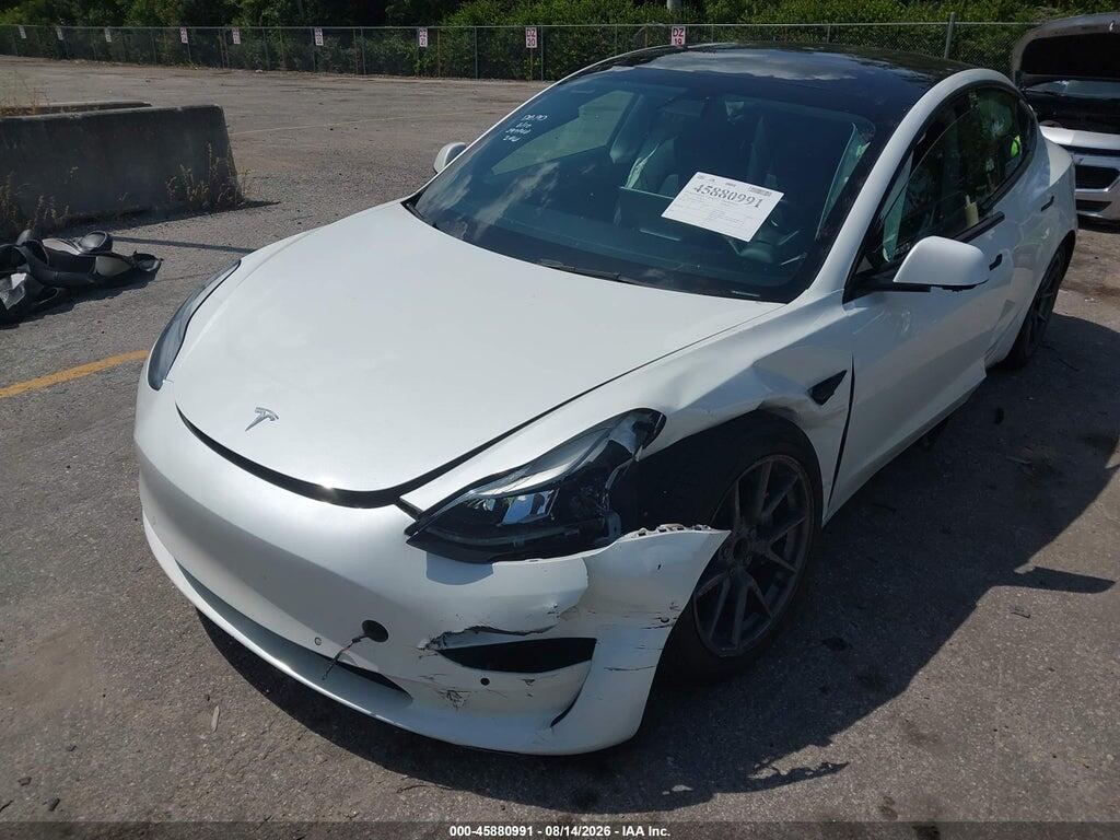 5YJ3E1EA9MF090942 2021 TESLA MODEL 3 photo no. 6