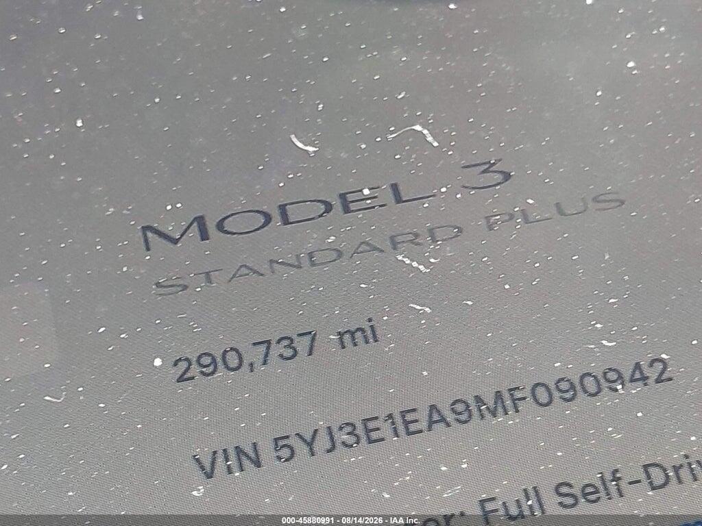 5YJ3E1EA9MF090942 2021 TESLA MODEL 3 photo no. 7