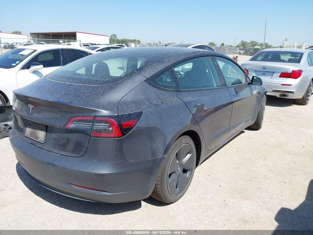 5YJ3E1EA1PF672795 2023 TESLA MODEL 3 photo no. 4
