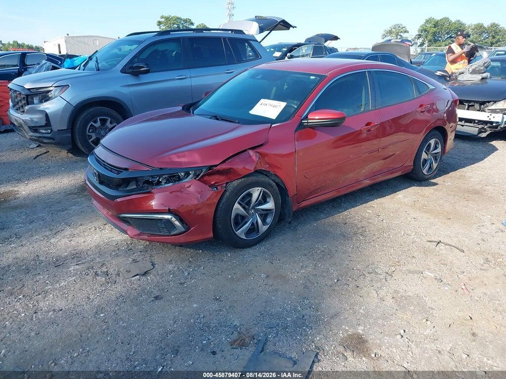 2HGFC2F61MH548746 2021 HONDA CIVIC photo no. 2