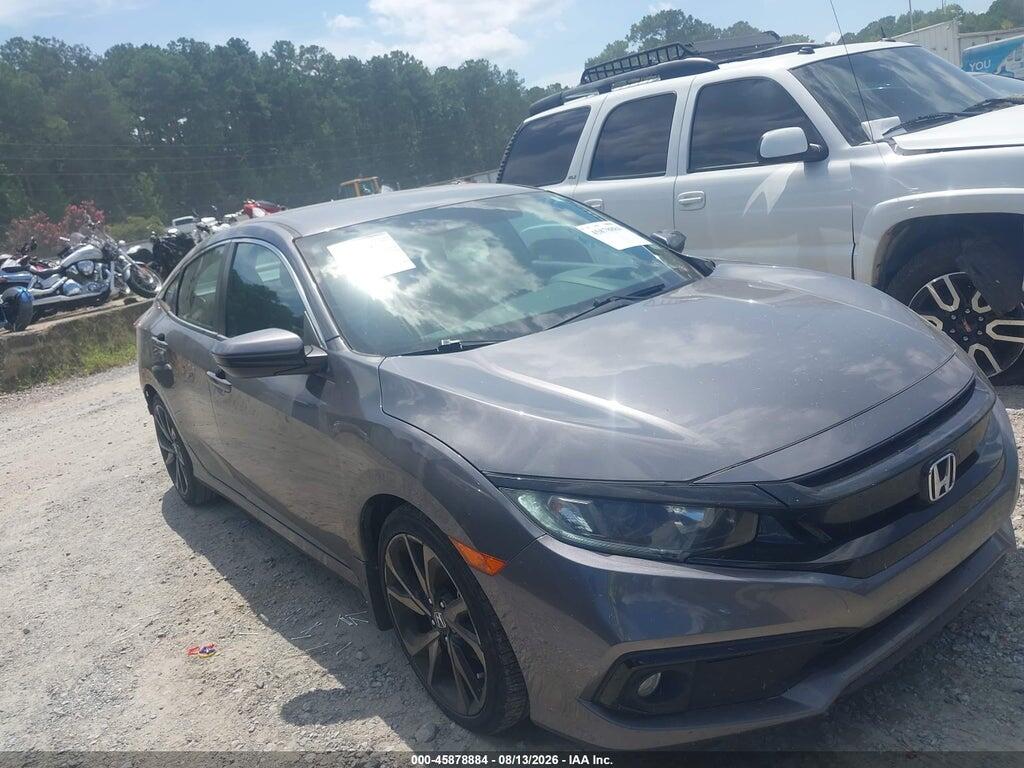2HGFC2F82MH539510 2021 HONDA CIVIC photo no. 1