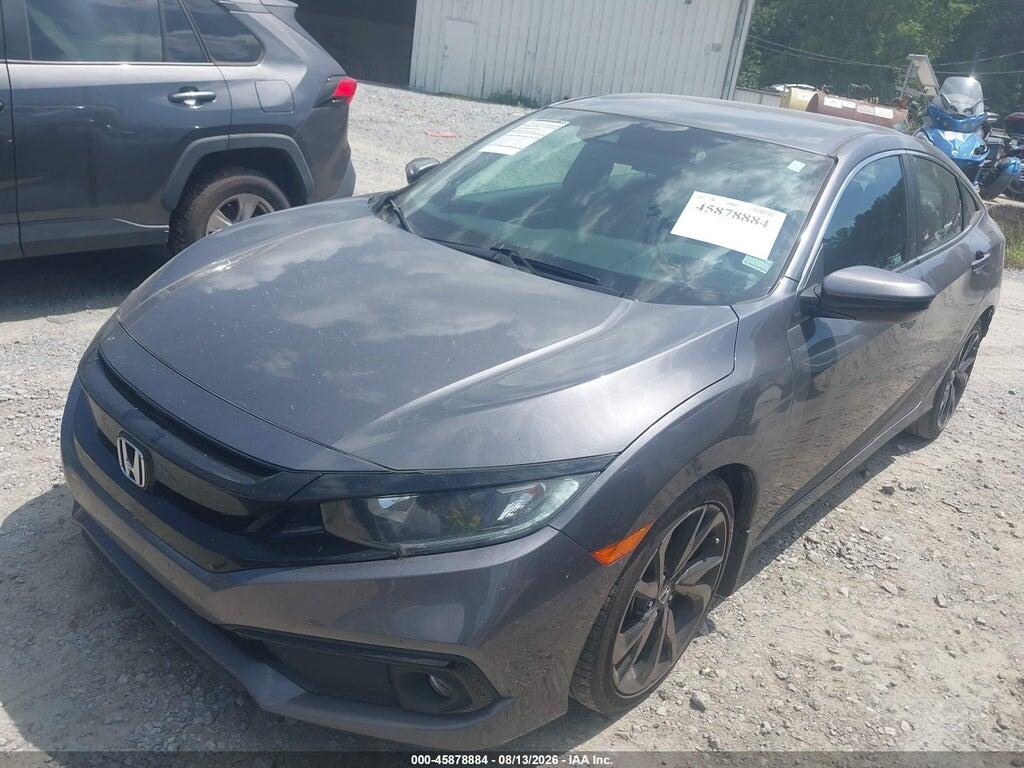 2HGFC2F82MH539510 2021 HONDA CIVIC photo no. 2