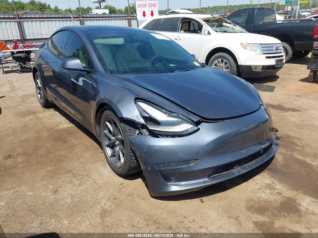 5YJ3E1EB3NF127137 2022 TESLA MODEL 3 photo no. 1