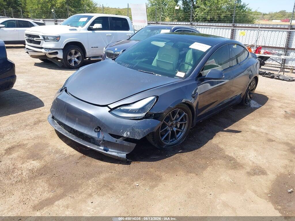 5YJ3E1EB3NF127137 2022 TESLA MODEL 3 photo no. 2