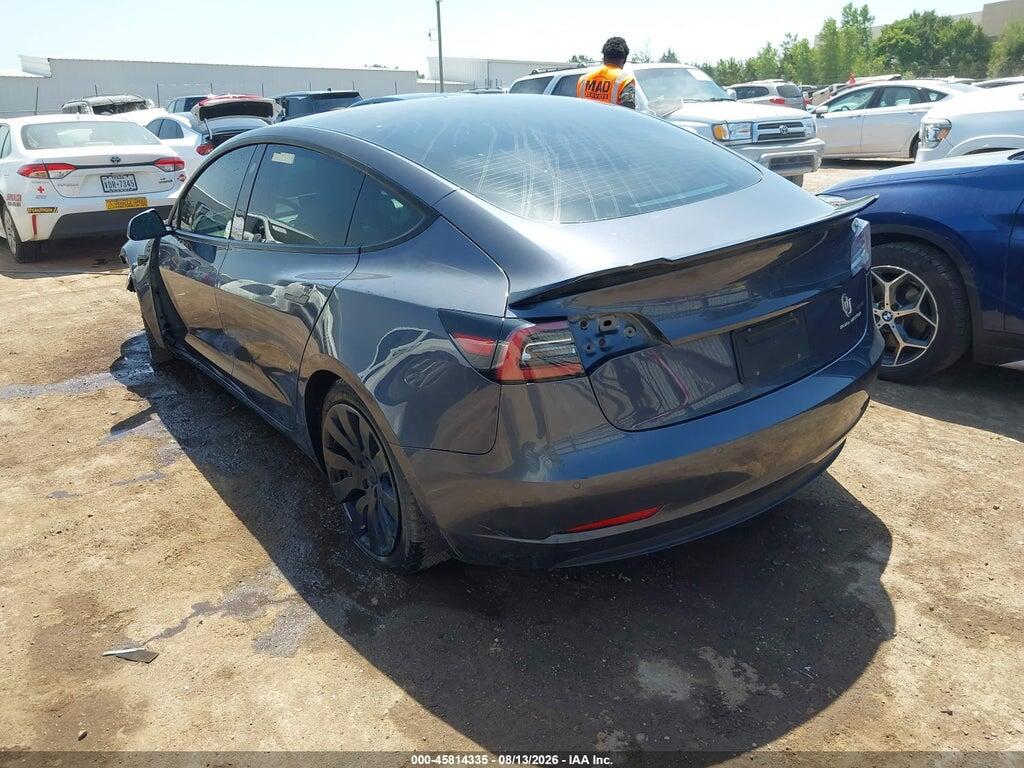 5YJ3E1EB3NF127137 2022 TESLA MODEL 3 photo no. 3