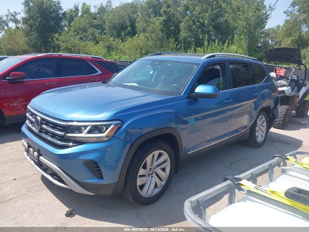 1V2BR2CA1MC514134 2021 VOLKSWAGEN ATLAS photo no. 2