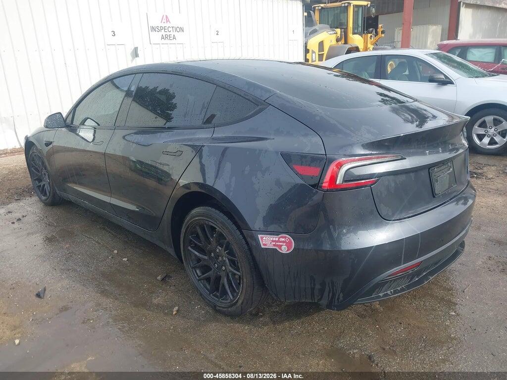 5YJ3E1EA5RF741166 2024 TESLA MODEL 3 photo no. 3