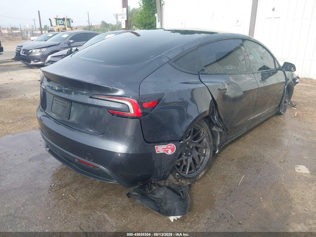 5YJ3E1EA5RF741166 2024 TESLA MODEL 3 photo no. 4