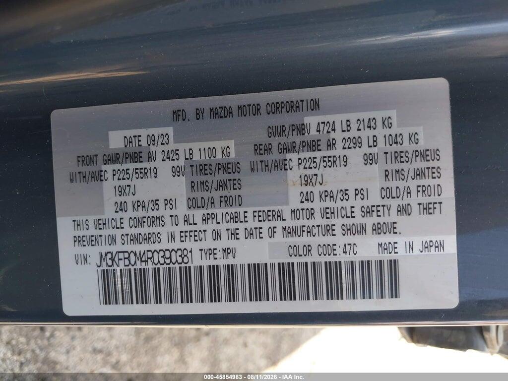 JM3KFBCM4R0390381 2024 MAZDA CX-5 photo no. 9