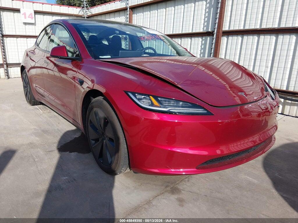 5YJ3E1EA4RF755155 2024 TESLA MODEL 3 photo no. 1