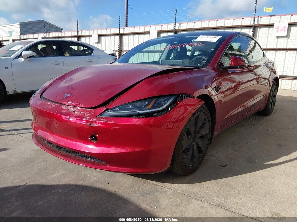 5YJ3E1EA4RF755155 2024 TESLA MODEL 3 photo no. 2
