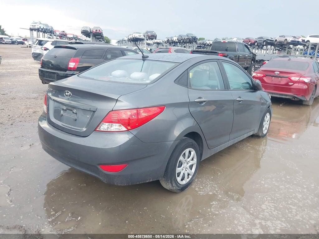 KMHCT4AEXDU355953 2013 HYUNDAI ACCENT photo no. 4