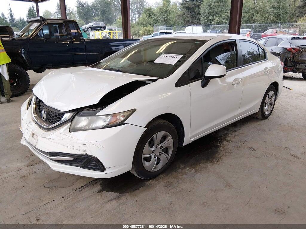 19XFB2F56DE238600 2013 HONDA CIVIC photo no. 2