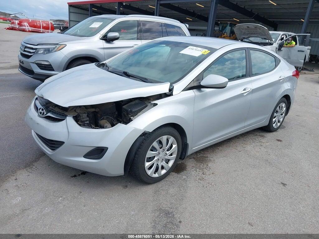 5NPDH4AEXDH178387 2013 HYUNDAI ELANTRA photo no. 2
