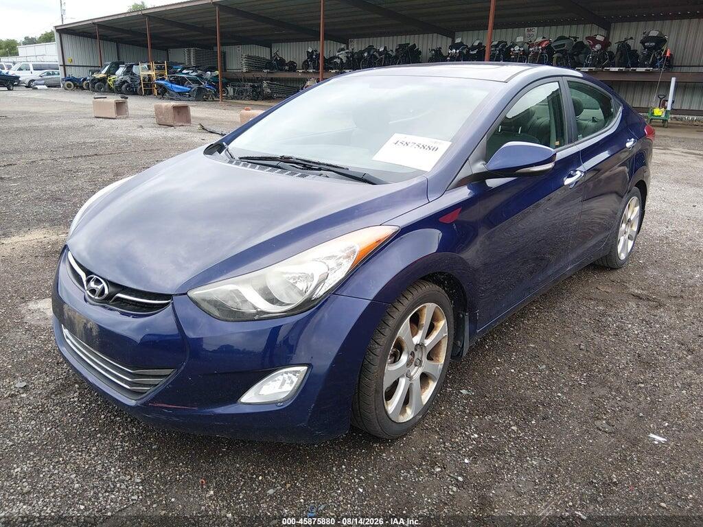 5NPDH4AE2DH273302 2013 HYUNDAI ELANTRA photo no. 2