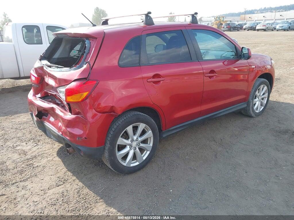 4A4AP3AU6DE012531 2013 MITSUBISHI OUTLANDER SPORT photo no. 4