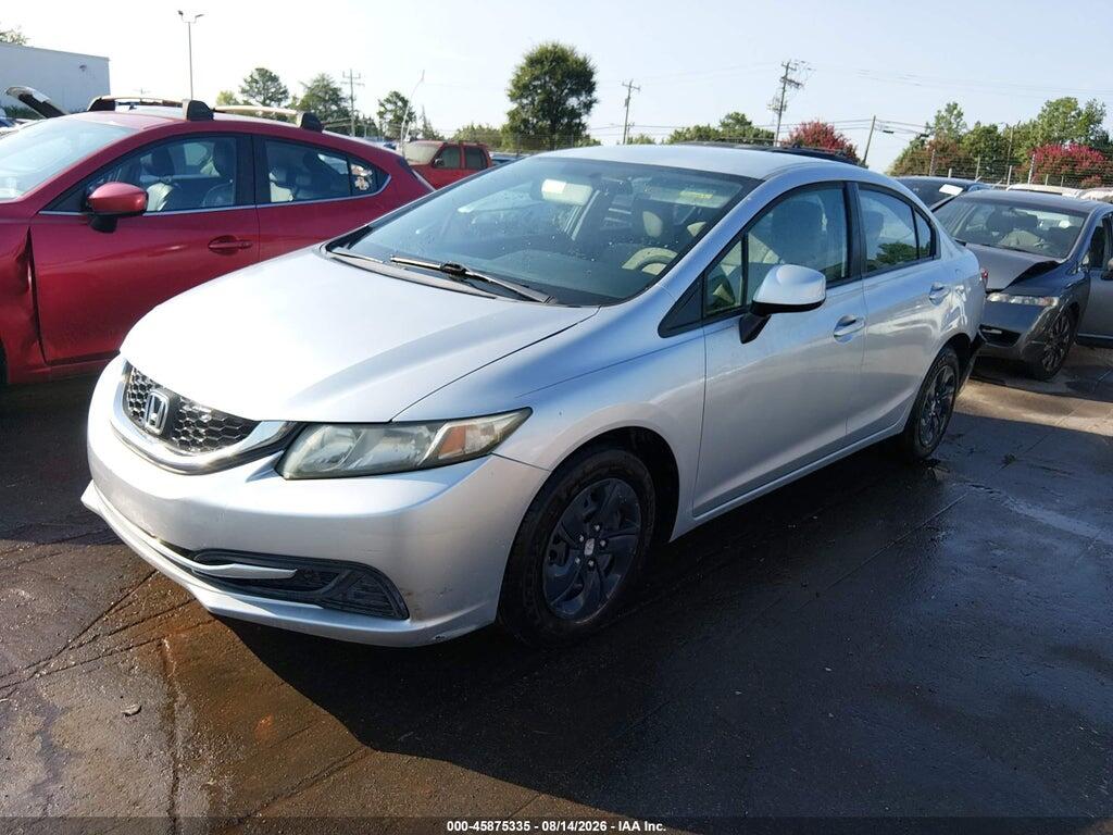 2HGFB2F59DH548049 2013 HONDA CIVIC photo no. 2