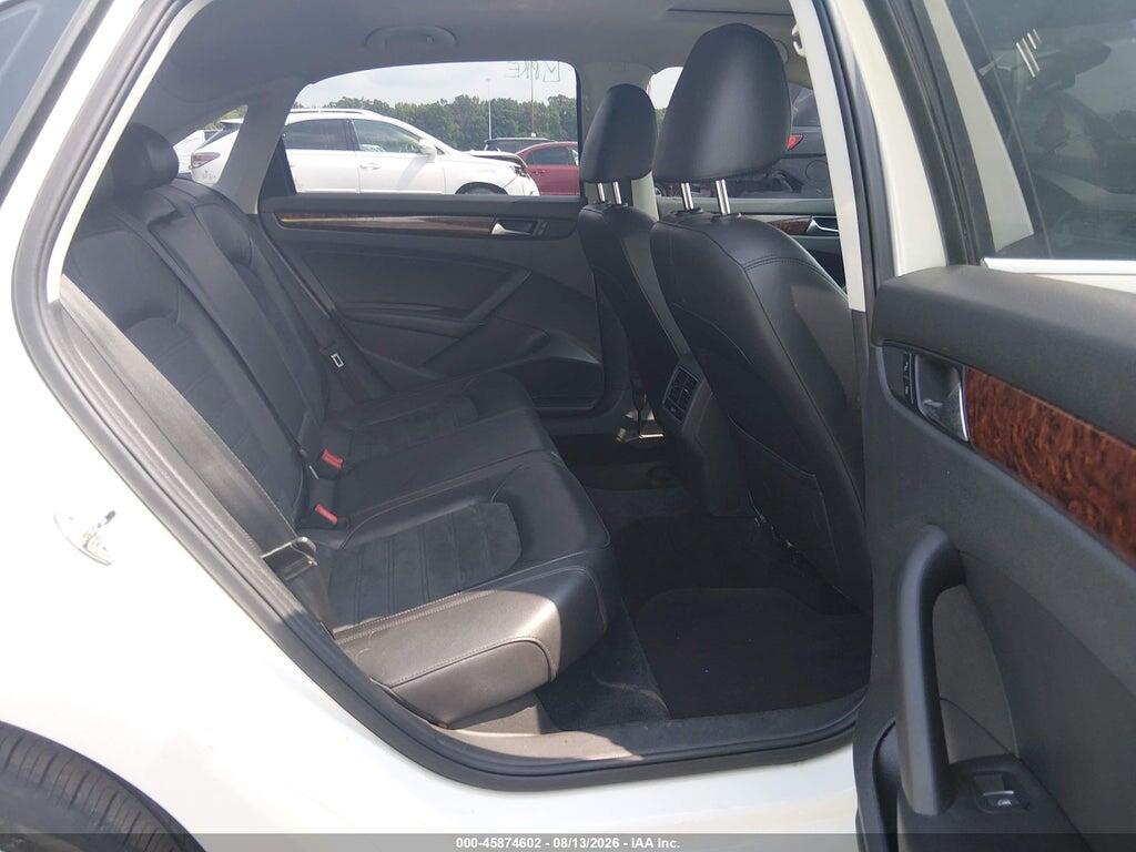 1VWCM7A36DC014621 2013 VOLKSWAGEN PASSAT photo no. 8
