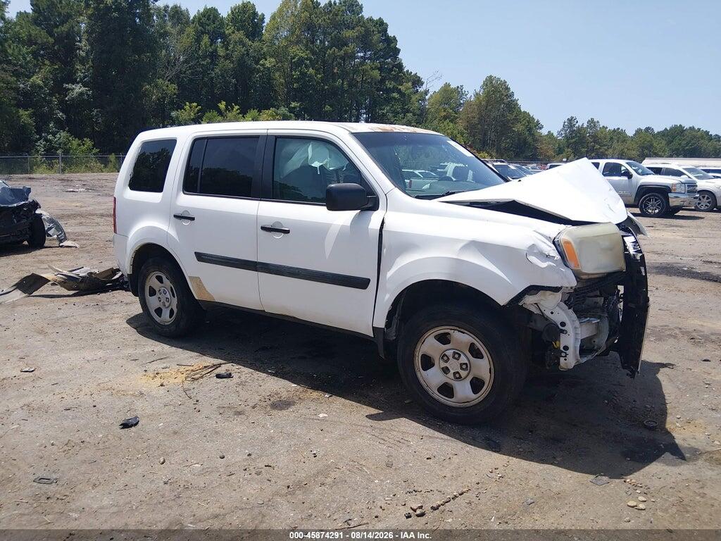 5FNYF3H26DB009267 2013 HONDA PILOT photo no. 1