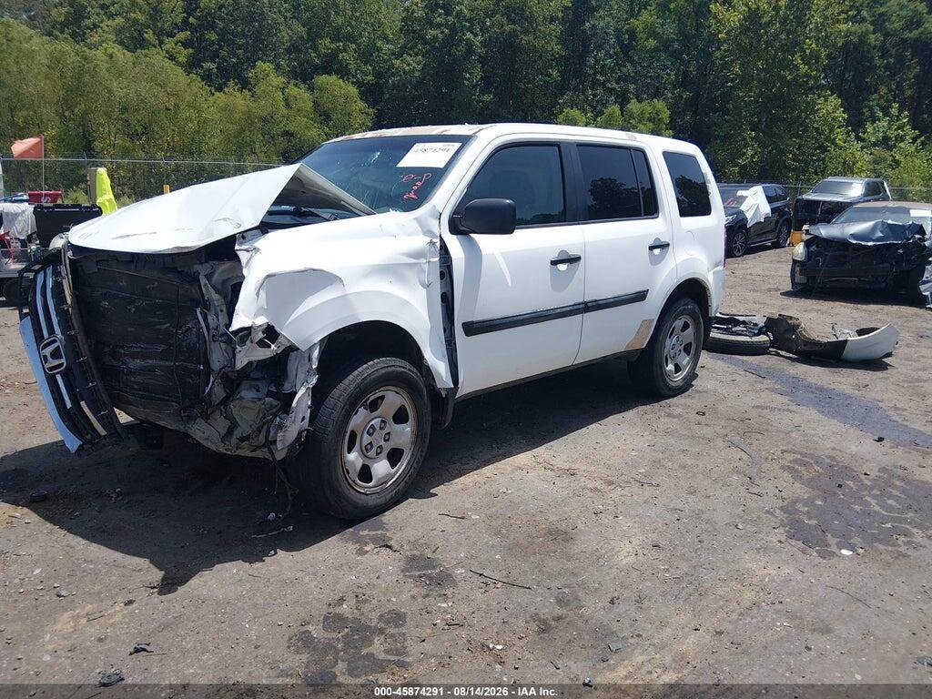 5FNYF3H26DB009267 2013 HONDA PILOT photo no. 2
