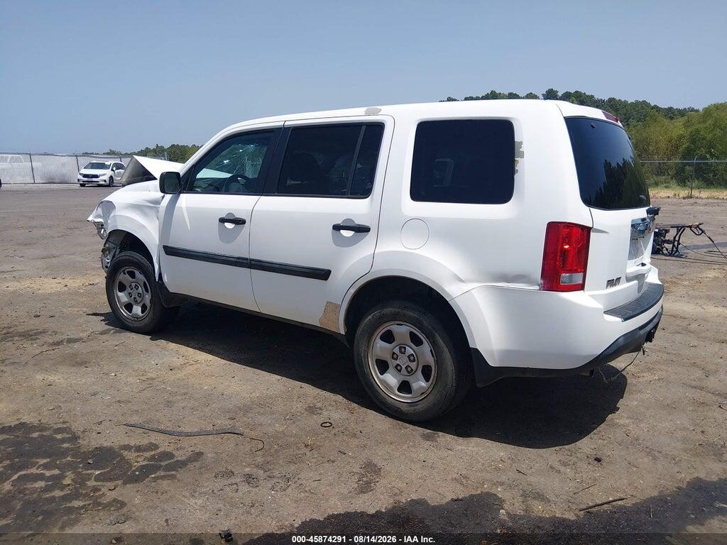 5FNYF3H26DB009267 2013 HONDA PILOT photo no. 3