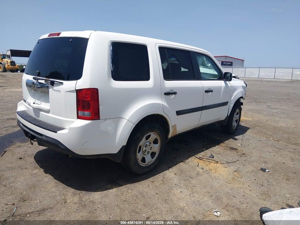 5FNYF3H26DB009267 2013 HONDA PILOT photo no. 4