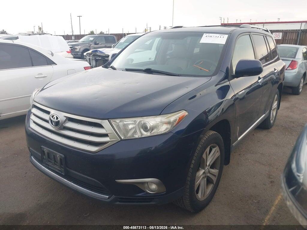5TDDK3EH7DS227619 2013 TOYOTA HIGHLANDER photo no. 2