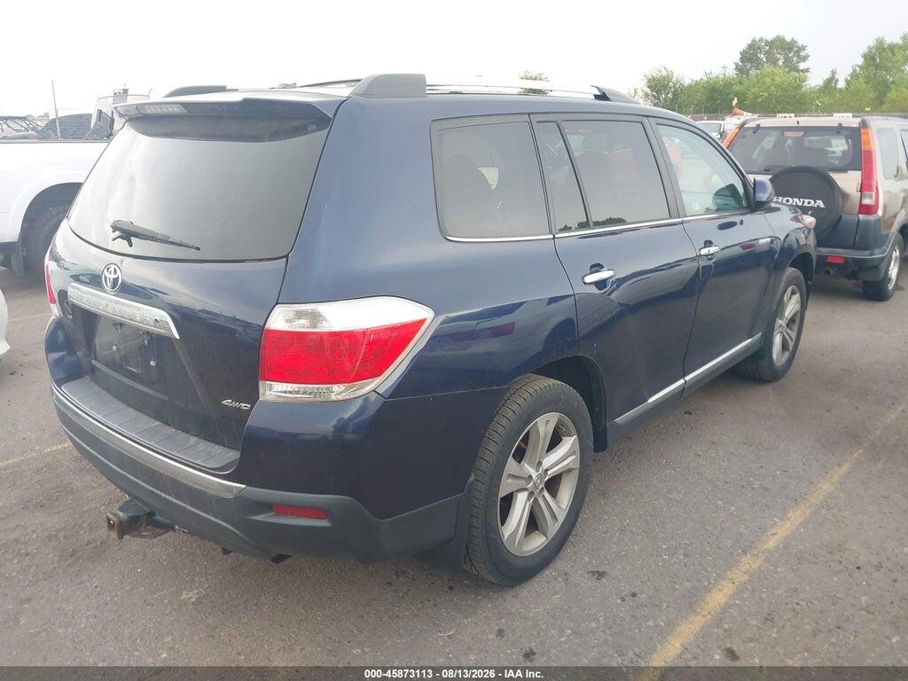 5TDDK3EH7DS227619 2013 TOYOTA HIGHLANDER photo no. 4