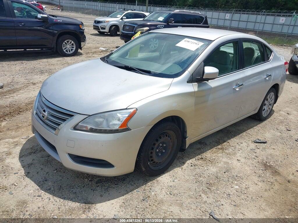 3N1AB7AP7DL719048 2013 NISSAN SENTRA photo no. 2