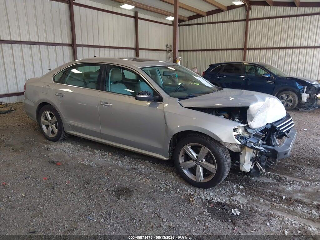 1VWBH7A33DC087364 2013 VOLKSWAGEN PASSAT photo no. 1