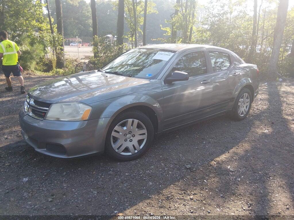 1C3CDZAG8DN766671 2013 DODGE AVENGER photo no. 2