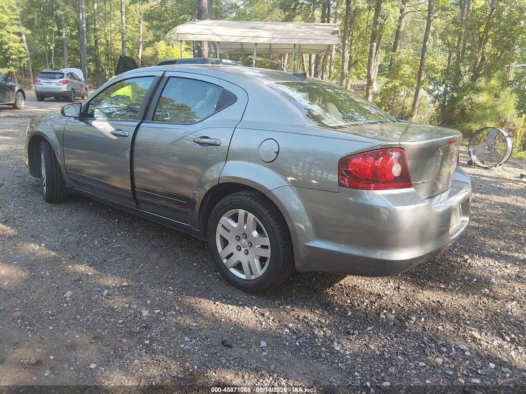 1C3CDZAG8DN766671 2013 DODGE AVENGER photo no. 3