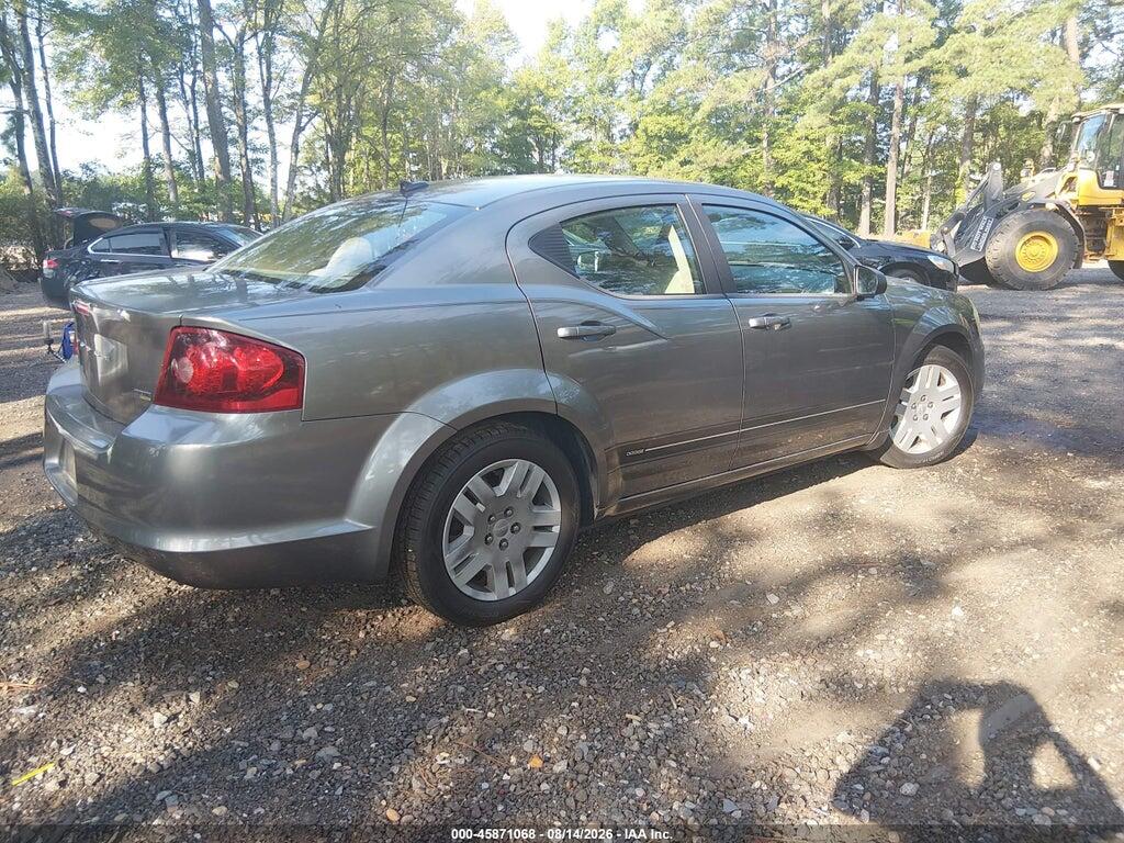 1C3CDZAG8DN766671 2013 DODGE AVENGER photo no. 4