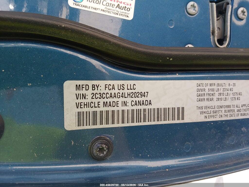 2C3CCAAG4LH202947 2020 CHRYSLER 300 photo no. 9