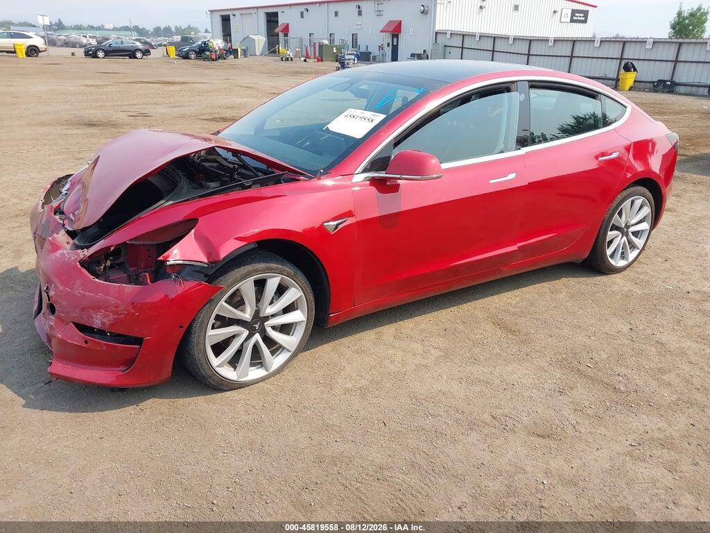 5YJ3E1EB2LF628324 2020 TESLA MODEL 3 photo no. 2