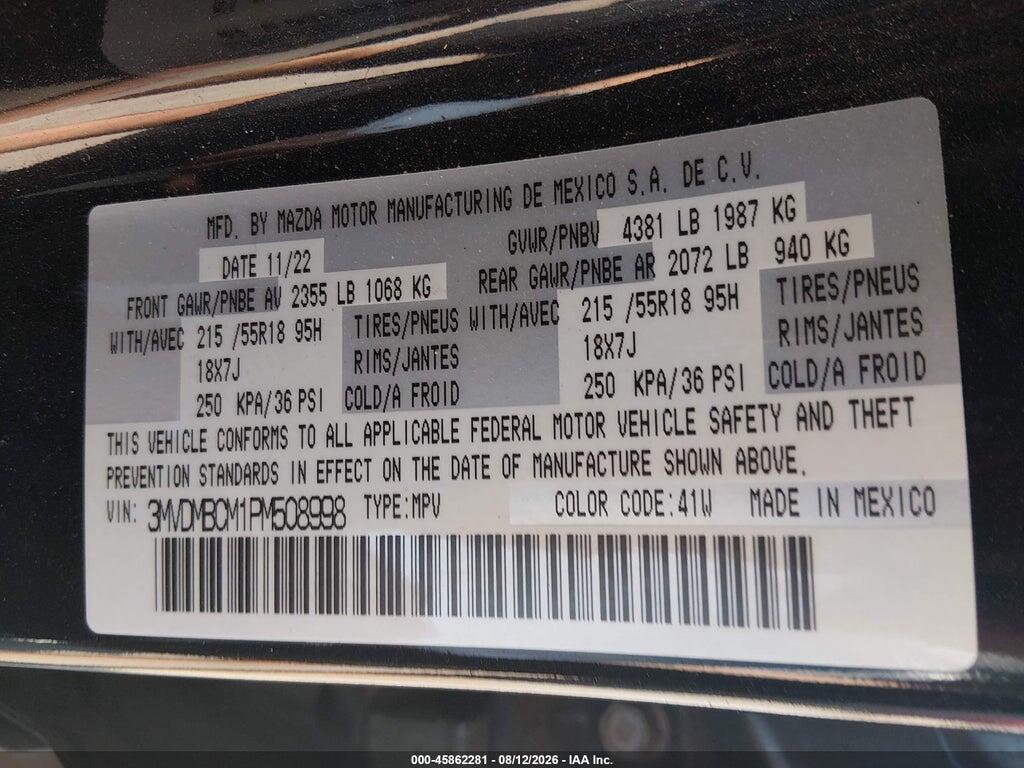 3MVDMBCM1PM508998 2023 MAZDA CX-30 photo no. 9