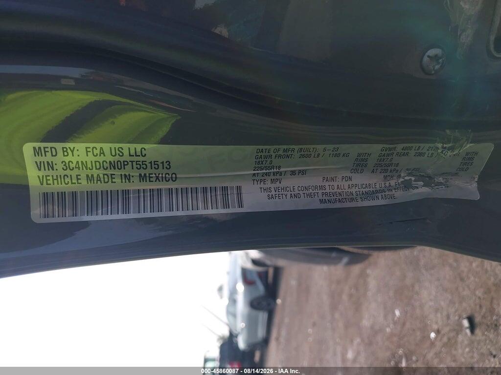 3C4NJDCN0PT551513 2023 JEEP COMPASS photo no. 9
