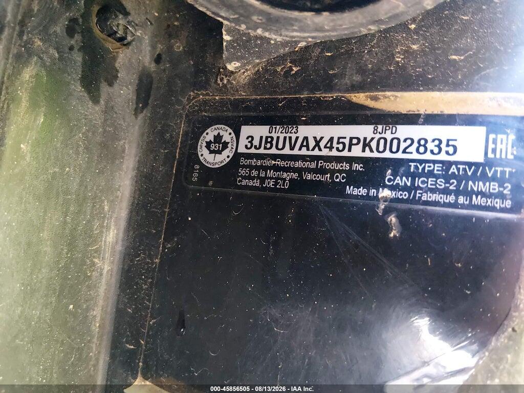 3JBUVAX45PK002835 2023 CAN-AM DEFENDER photo no. 10