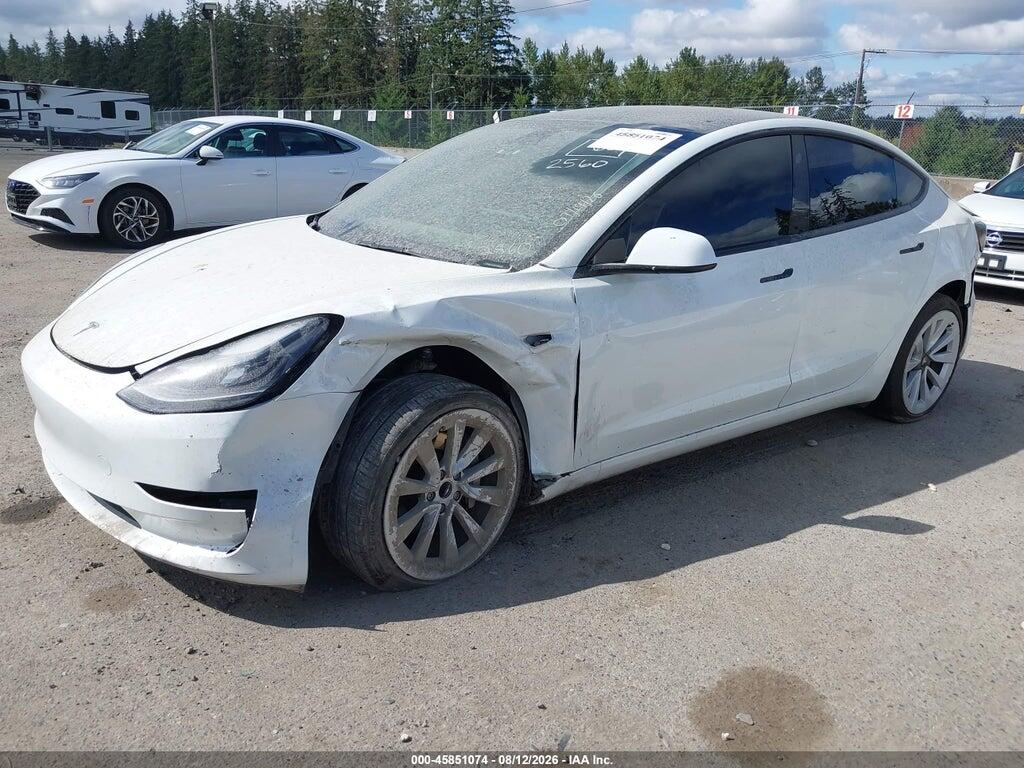 5YJ3E1EA4PF612560 2023 TESLA MODEL 3 photo no. 2