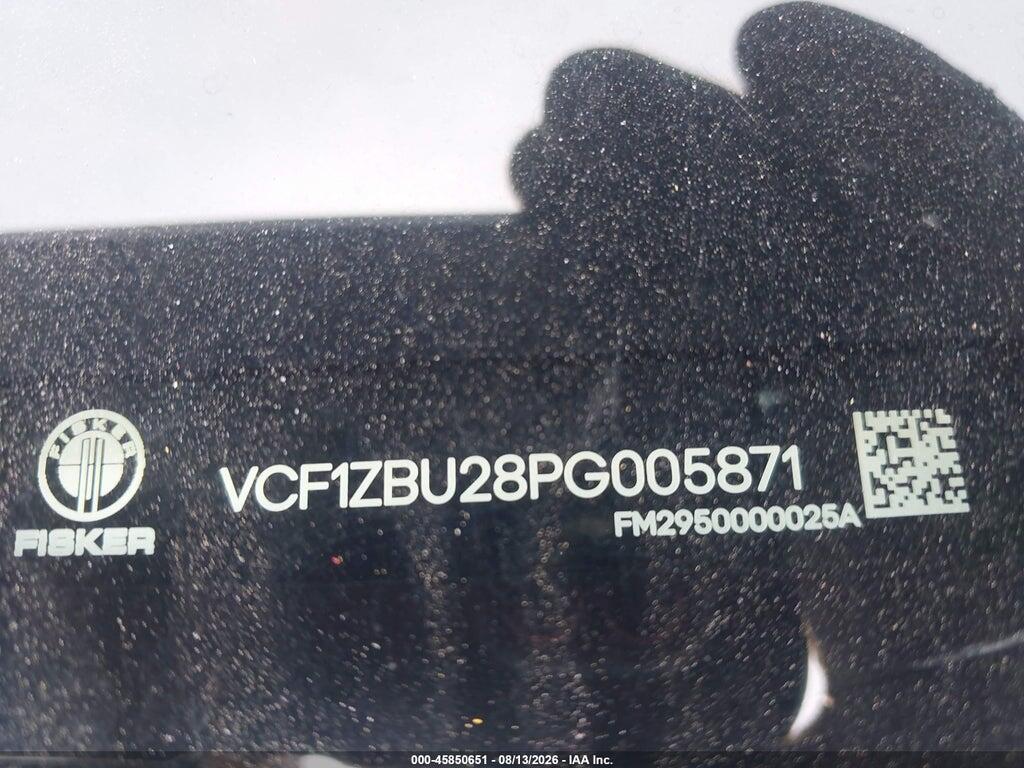 VCF1ZBU28PG005871 2023 FISKER OCEAN photo no. 9