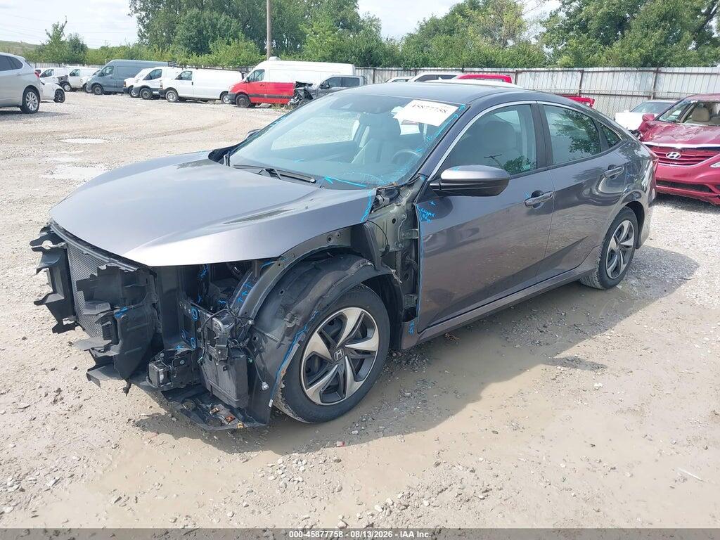 2HGFC2F61MH500549 2021 HONDA CIVIC photo no. 2