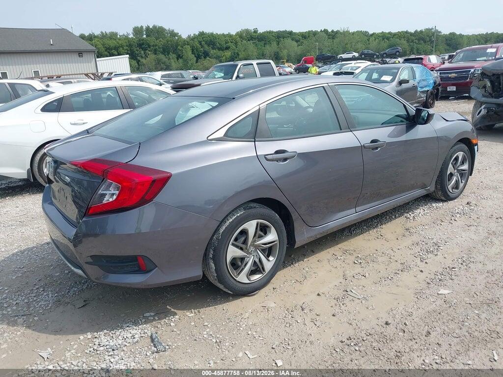 2HGFC2F61MH500549 2021 HONDA CIVIC photo no. 4
