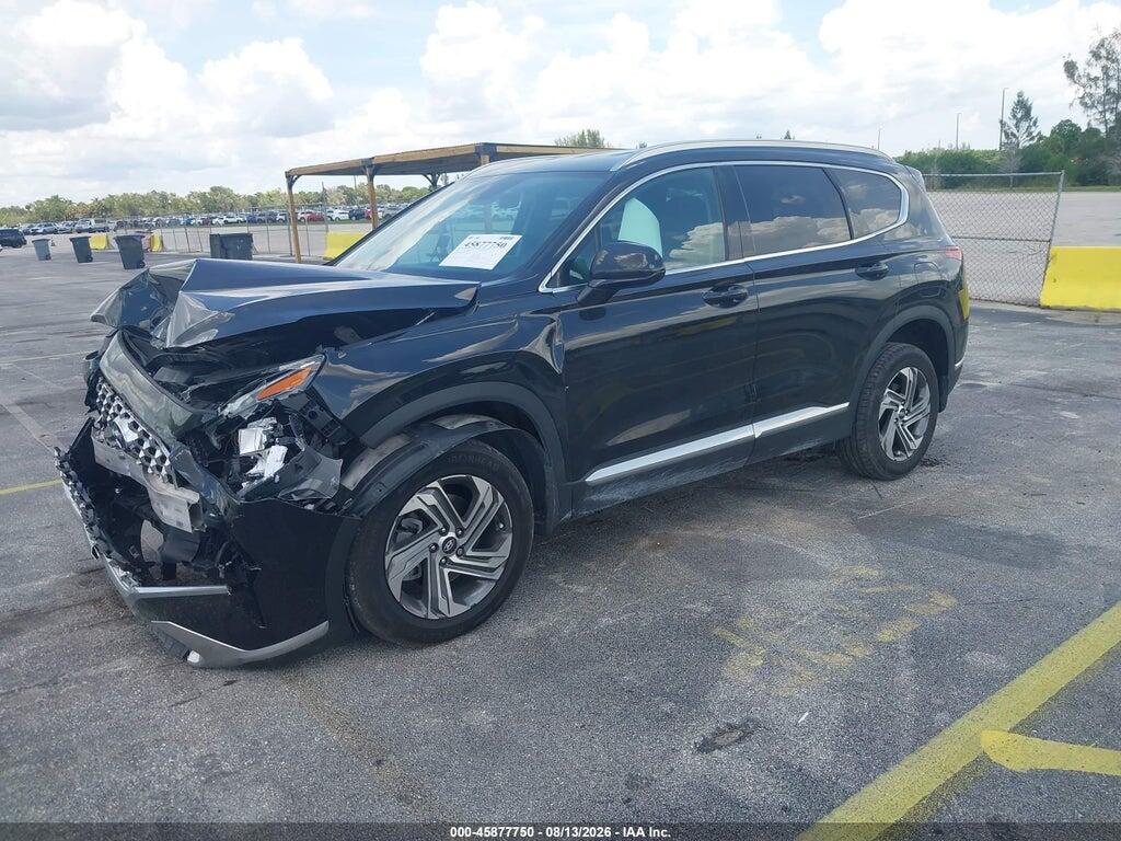 5NMS2DAJ9MH360827 2021 HYUNDAI SANTA FE photo no. 2