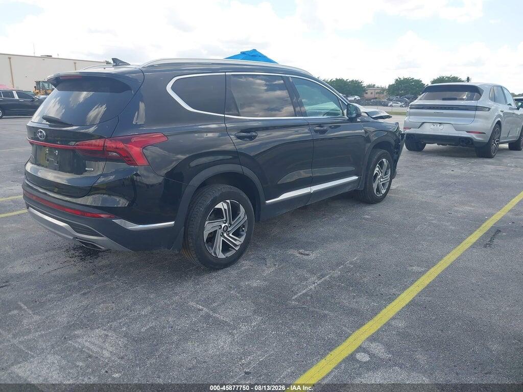 5NMS2DAJ9MH360827 2021 HYUNDAI SANTA FE photo no. 4