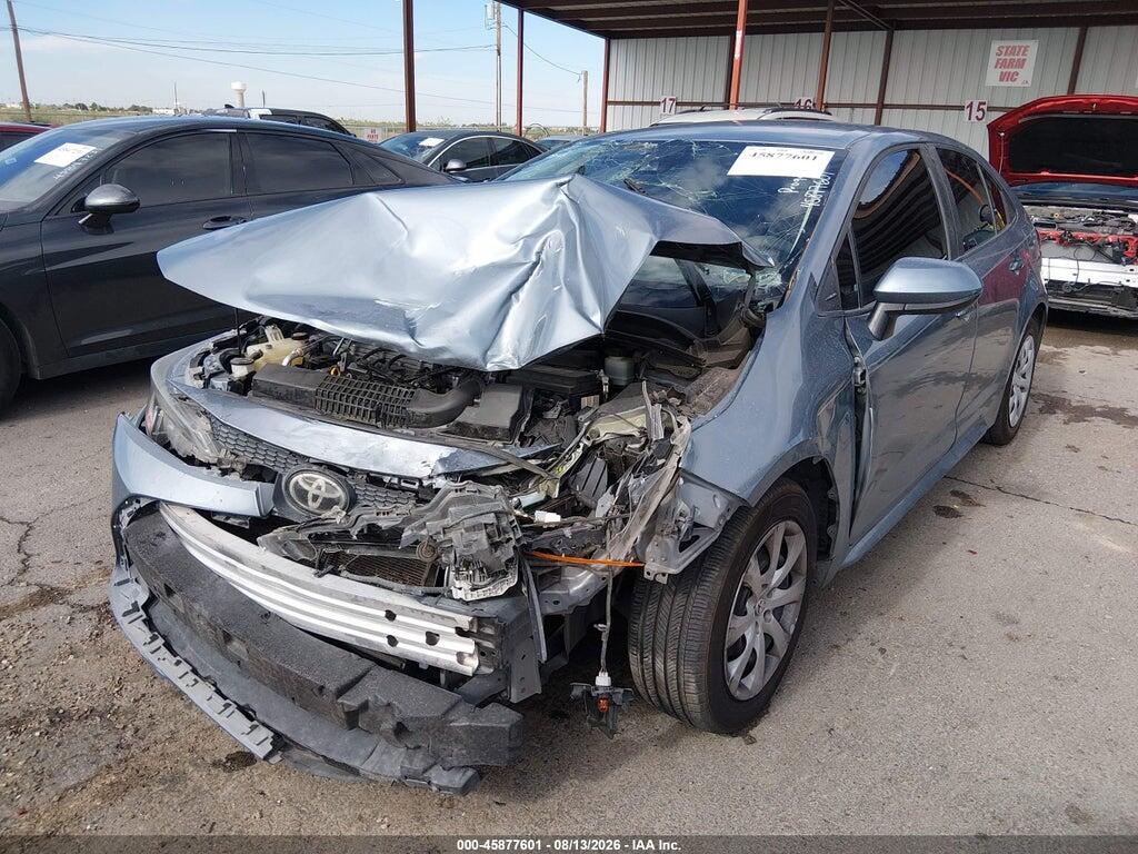 5YFEPMAE0MP187612 2021 TOYOTA COROLLA photo no. 2