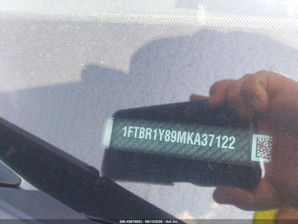1FTBR1Y89MKA37122 2021 FORD TRANSIT-250 photo no. 9