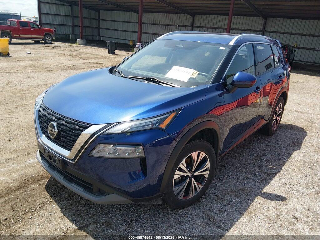 5N1AT3BA9MC696716 2021 NISSAN ROGUE photo no. 2